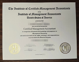 purchase realistic Institute of Management Accountants certificate