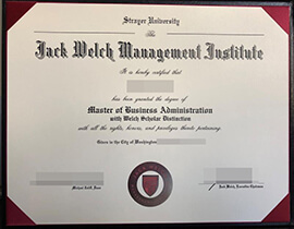 purchase realistic Jack Welch Management Institute degree