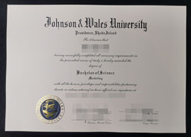 purchase realistic Johnson & Wales University degree