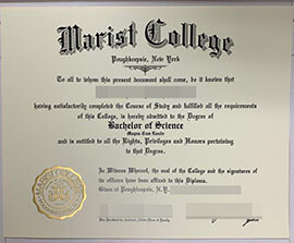 purchase realistic Marist College degree