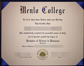 purchase realistic Menlo College degree