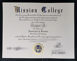 purchase realistic Mission College degree