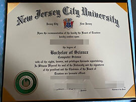 purchase realistic New Jersey City University degree