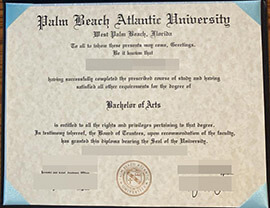 purchase realistic Palm Beach Atlantic University degree