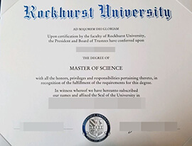 purchase realistic Rockhurst University degree