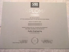 purchase realistic Sae Institute diploma