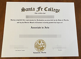 purchase realistic Santa Fe College degree