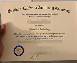 purchase realistic Southern California Institute of Technology diploma