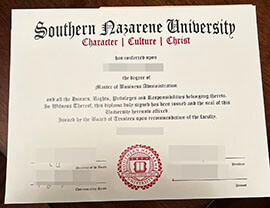 purchase realistic Southern Nazarene University degree