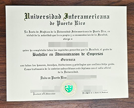 purchase realistic Universidad Interamericana de Puerto Rico degree