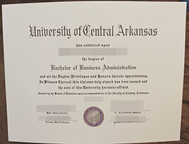 purchase realistic University of Central Arkansas degree