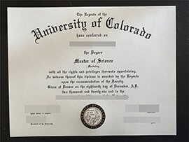 purchase realistic University of Colorado degree