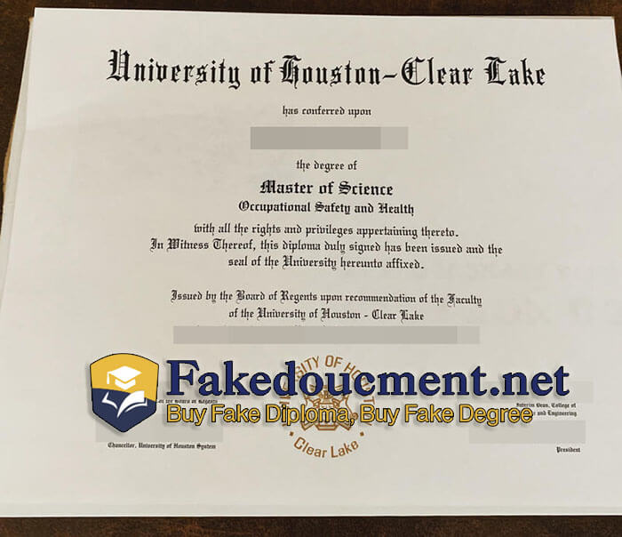 purchase realistic University of Houston-Clear Lake diploma