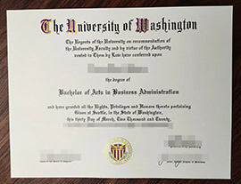 purchase realistic University of Washington degree