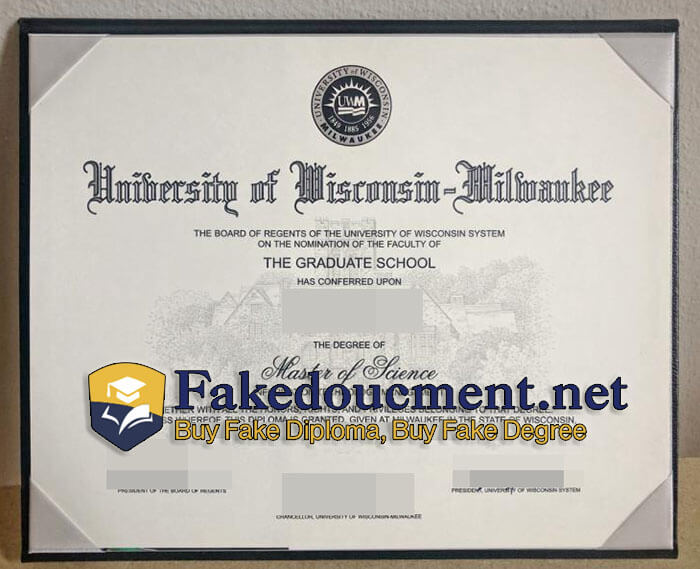 purchase realistic University of Wisconsin-Milwaukee diploma