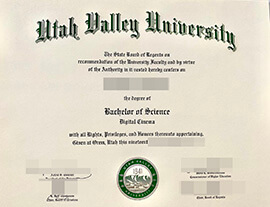 purchase realistic Utah Valley University degree