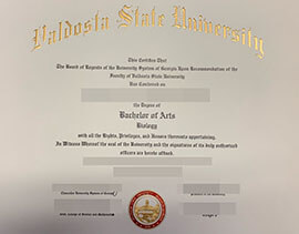 purchase realistic Valdosta State University degree