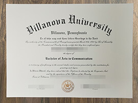 purchase realistic Villanova University degree