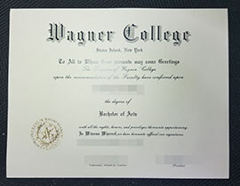 purchase realistic Wagner College degree