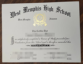 purchase a realistic West Memphis High School degree