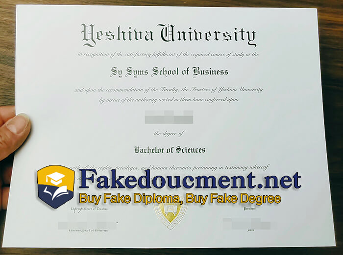 purchase realistic Yeshiva University diploma