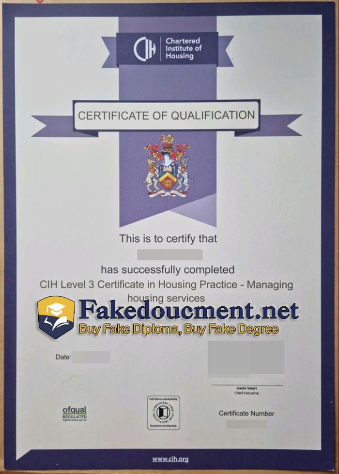 purchase realistic CIH Level 3 Certificate