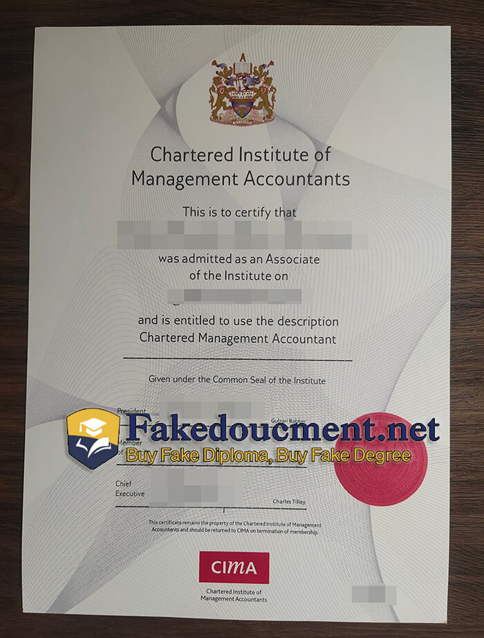 purchase realistic Chartered Institute of Management Accountants certificate