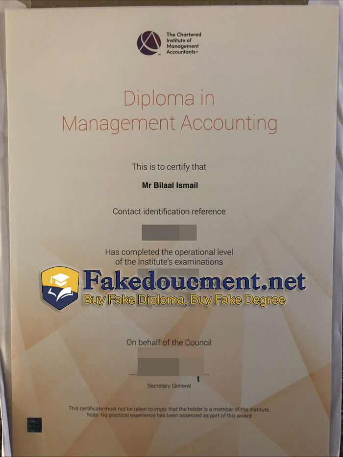 purchase realistic Chartered Institute of Management Accountants diploma