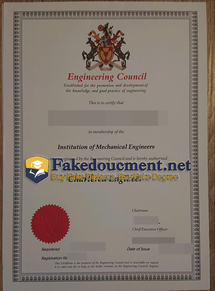 purchase realistic Engineering Council certificate