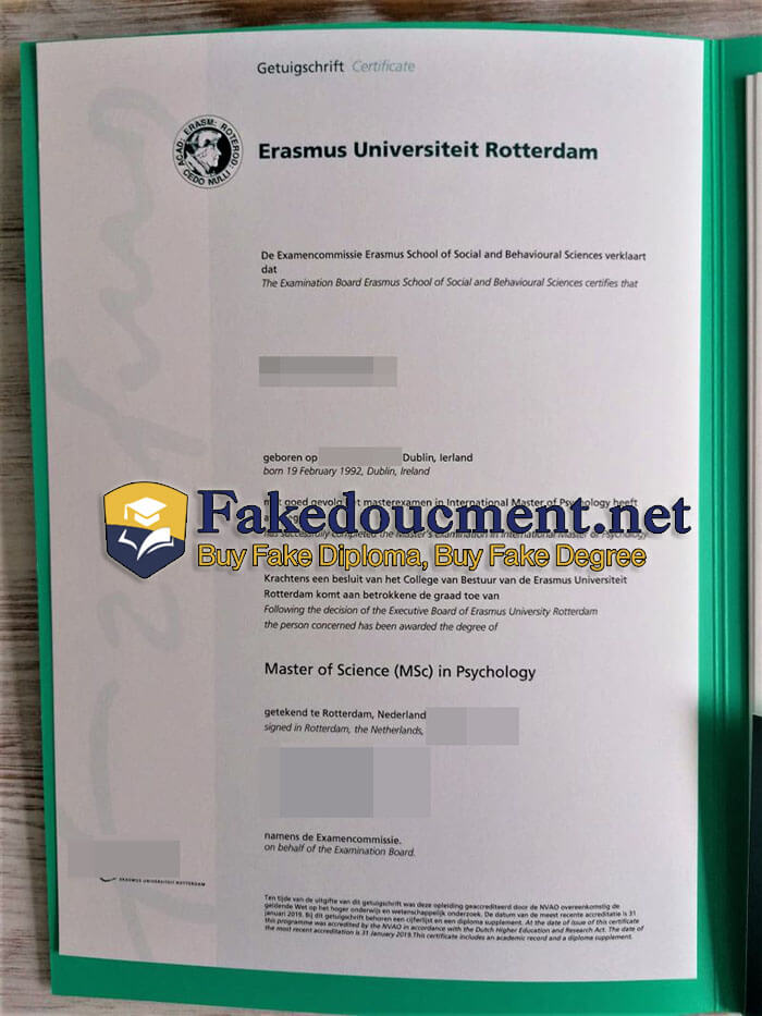 purchase realistic Erasmus Universiteit Rotterdam diploma