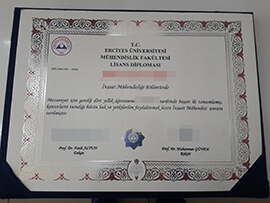 purchase realistic Erciyes Universitesi diploma