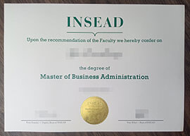 purchase realistic INSEAD degree