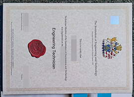 purchase realistic Institution of Engineering and Technology certificate