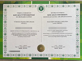 purchase realistic Kocaeli University degree