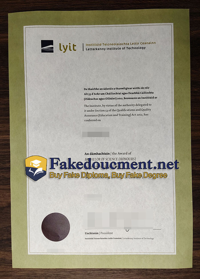 purchase realistic Letterkenny Institute of Technology diploma