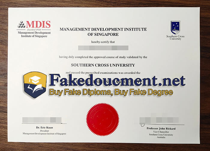 purchase realistic Management Development Institute of Singapore diploma