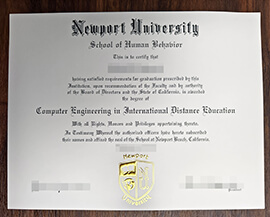 purchase realistic Newport University degree