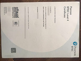 purchase realistic Pearson BTEC Level 4 Certificate