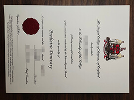 purchase realistic Royal College of Surgeons of England certificate