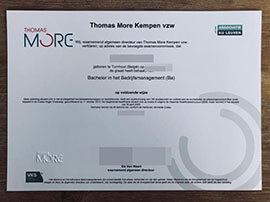 purchase realistic Thomas More Hogeschool degree