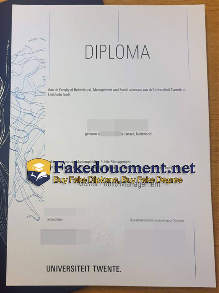 purchase realistic Universiteit Twente diploma