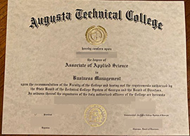 purchase realistic Augusta Technical College degree