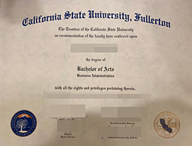 purchase realistic California State University Fullerton degree