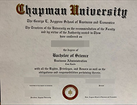 purchase realistic Chapman University degree