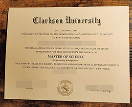 purchase realistic Clarkson University degree