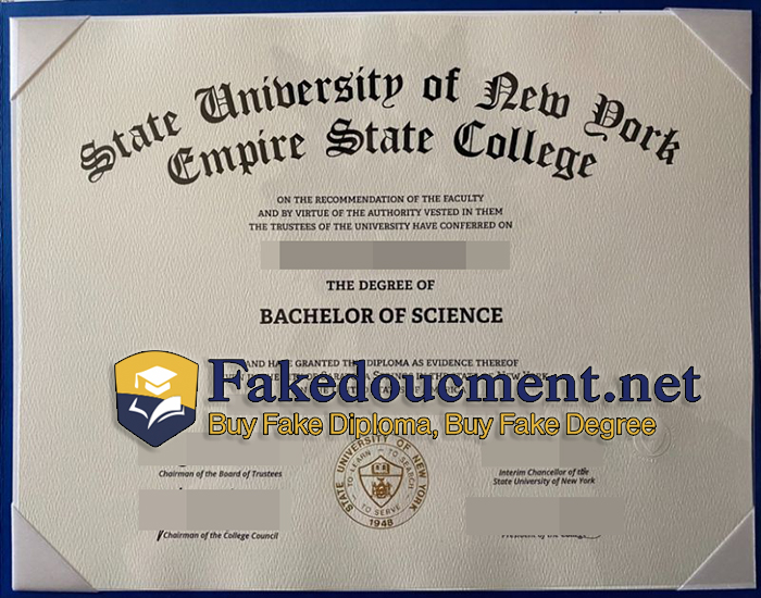 purchase realistic Empire State College diploma