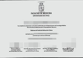 purchase realistic Facultad de Medicina Universidad de Chile diploma