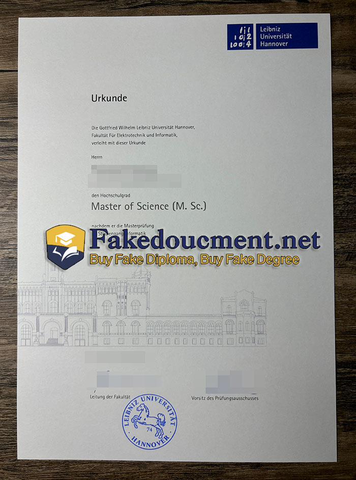 purchase realistic Leibniz Universitat Hannover diploma