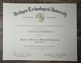 purchase realistic Michigan Technological University degree