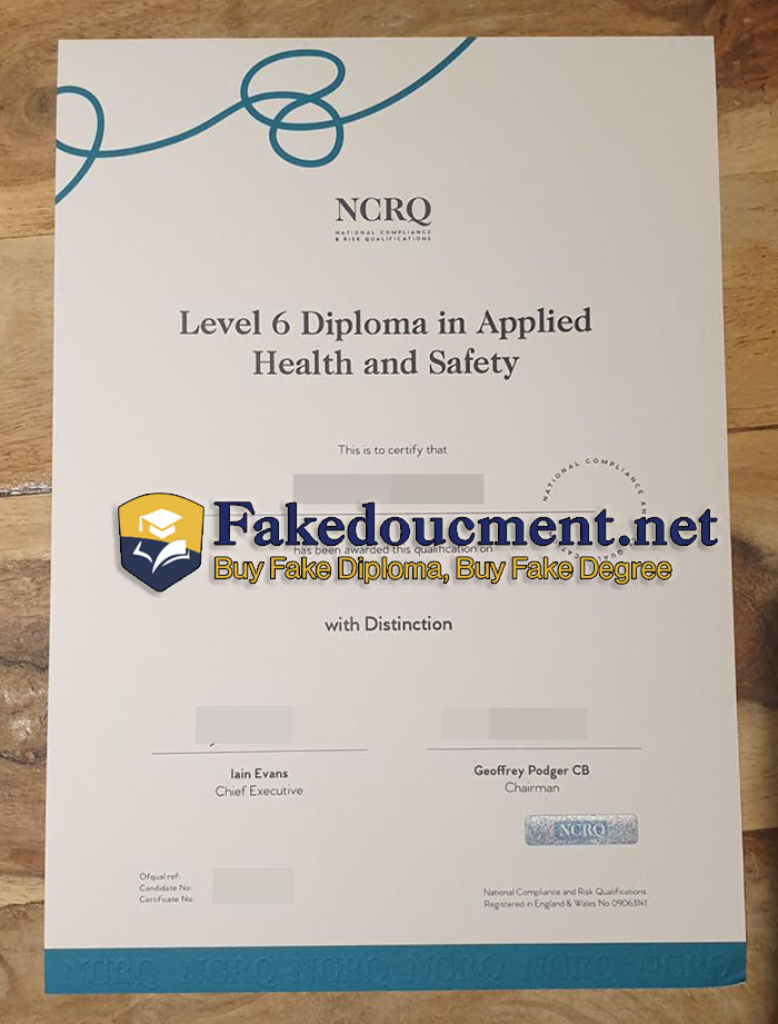 purchase realistic NCRQ Level 6 Diploma